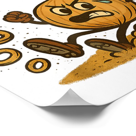 Funny Onion Rings Baseball Base Infield Glove Soft Poster (Hoek)