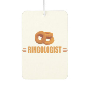 Funny Onion Rings Lover Luchtverfrisser