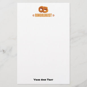 Funny Onion Rings Lover's Briefpapier
