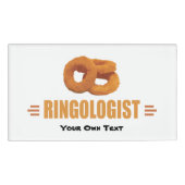 Funny Onion Rings Lover's Naambadge (Voorkant)