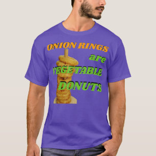 Funny Onion Rings T Vegetable Donuts Yummy T-shirt