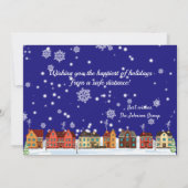 Funny Online Zoom Meeting Kerstfeestdag KAART (Achterkant)