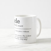 Funny oom Definition Koffiemok (Voorkant rechts)