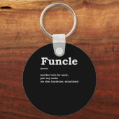 Funny oom Family Member Best oom Gift Sleutelhanger (Voorkant)
