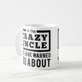 Funny oom - ik ben de gekke  Mok van oom (Voorkant links)