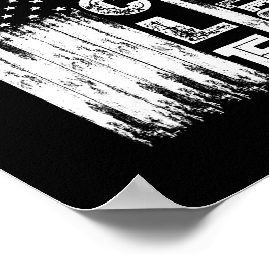 Funny oom Man Myth Legend  Mannen Amerikaans Poster (Hoek)