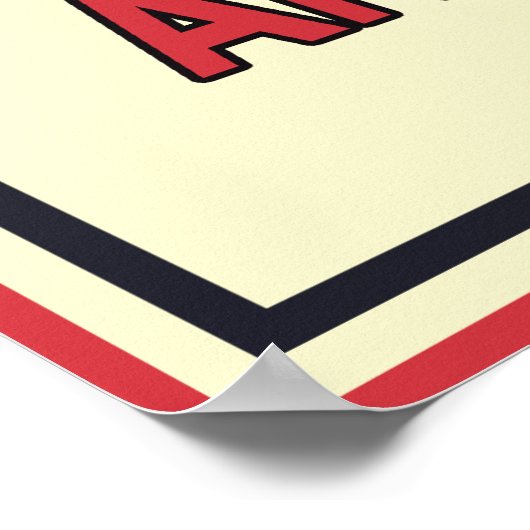 Funny oom Sam Poster (Hoek)