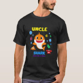 Funny oom Shark Doo oom oom Shark Birthday Fat T-shirt (Voorkant)