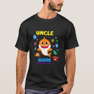 Funny oom Shark Doo oom oom Shark Birthday Fat T-shirt