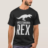 Funny oom Unclesaurus T Rex Dinosaur Cool oom T-shirt (Voorkant)