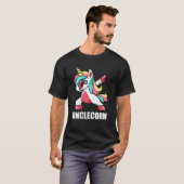 Funny oom Unicorn Unclecorn T-shirt Dab Birthday M (Voorkant volledig)