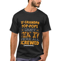Funny Opa Citaat T-shirts - Voeg naam toe om te pe