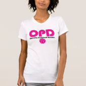 Funny OPD Obsessief Pickleball Disorder T-shirt (Voorkant)