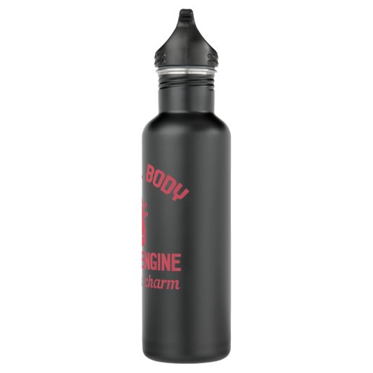 Funny Open Heart Bypass Recovery Waterfles (Rechts)