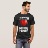 Funny Open Heart Surgery Art voor mannen Vrouwen H T-shirt (Voorkant volledig)