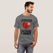 Funny Open Heart Surgery Art voor mannen Vrouwen H T-shirt (Voorkant volledig)