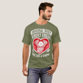 Funny Open Heart Surgery Gift Recovery Patiënt T-shirt (Voorkant volledig)