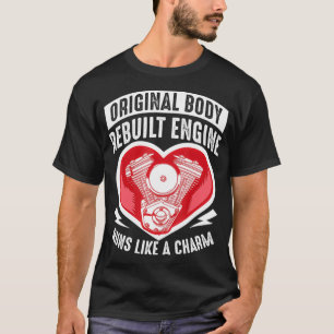 Funny Open Heart Surgery Gift Recovery Patiënt vo T-shirt