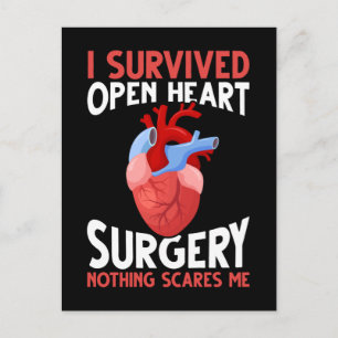 Funny Open Heart Surgery Recovery Briefkaart