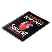 Funny Open Heart Surgery Recovery Notitieboek (Linkerzijde)