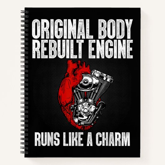 Funny Open Heart Surgery Recovery Survivor Gift me Notitieboek (Voorkant)