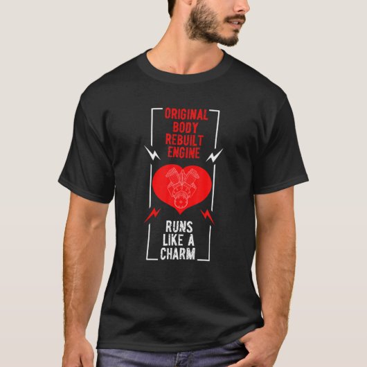 Funny Open Heart Surgery Recovery Survivor Gift me T-shirt (Voorkant)