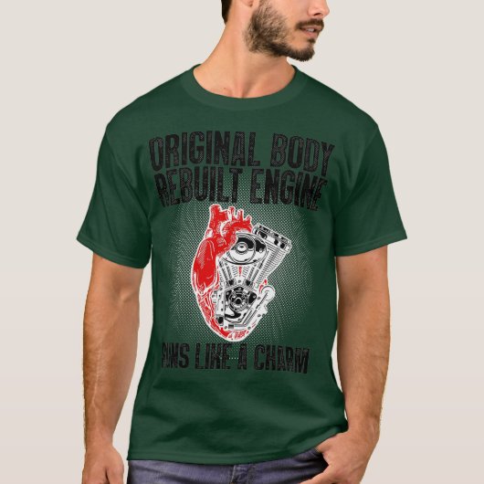 Funny Open Heart Surgery Recovery Survivor Gift T-shirt (Voorkant)