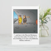 Funny Open House/New Home Uitnodigingen (Staand voorkant)