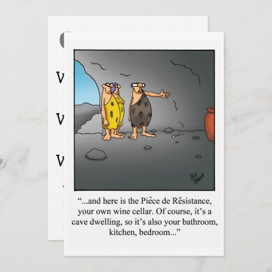 Funny Open House/New Home Uitnodigingen (Voorkant / Achterkant)