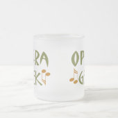 Funny Opera Geek Matglas Koffiemok (Center)