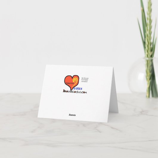 Funny Optometrist and Patient Birthday Kaart (Achterkant)