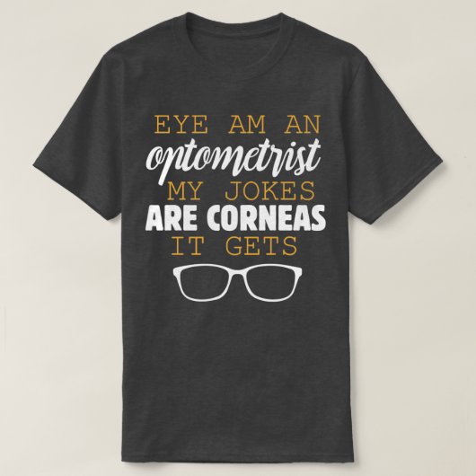 Funny Optometrist Optometree Eyes Phoropter Vision T-shirt (Design voorkant)