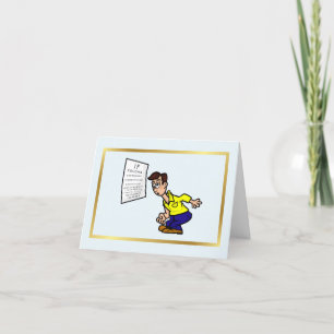 Funny Optometry Day Wenskaart met ooggrafiek Kaart