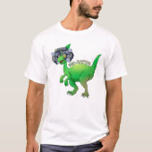 Funny Optometry Dinosaur Phoropter Pho-Raptor Opti T-shirt (Voorkant)