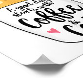 Funny Oranje Cat Coffee Mok Cat Lover Poster (Hoek)