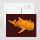 Funny Orcinus orca Briefkaart (Voorkant / Achterkant)