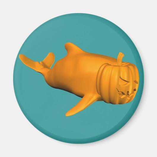 Funny Orcinus orca Magneet (Voorkant)