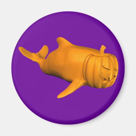 Funny Orcinus orca Magneet (Voorkant)