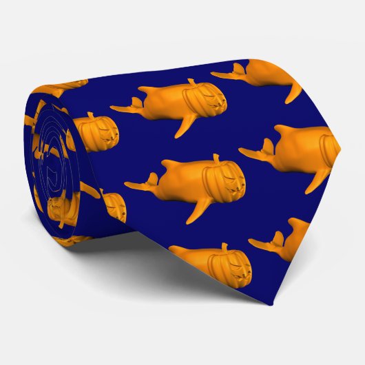 Funny Orcinus orca Stropdas (Opgerold)