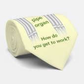 Funny organ stropdas (Opgerold)