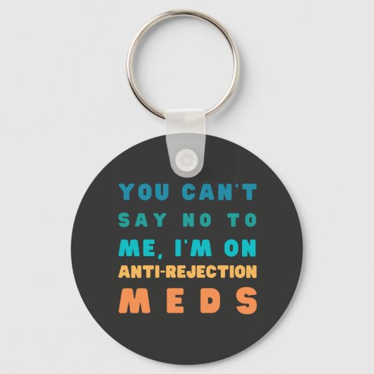 Funny Organ Transplant Gift, Transplant Surgery T- Sleutelhanger (Voorkant)