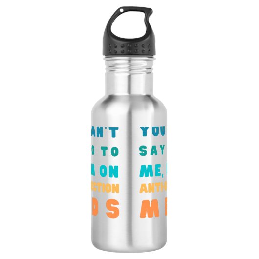 Funny Organ Transplant Gift Waterfles (Voorkant)