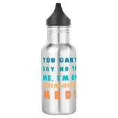 Funny Organ Transplant Gift Waterfles (Links)