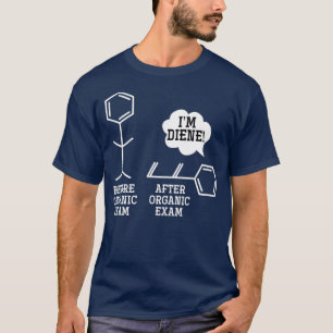 Funny Organic Exam Gift Chemistry T-shirt