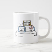 Funny Orthopedica RN Orthopedie Surgeon Cartoon Grote Koffiekop (Rechts)