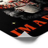 Funny Ossums First Of All I'm A Delight Merry Chri Poster (Hoek)