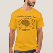 Funny Osteopathic Physician T-Shirts Gold (Voorkant)