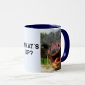 Funny Ostrich Bird Photo What's Up Mok (Voorkant rechts)