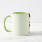 Funny Ostrich Coffee Mok - Aangepaste tekst (Links)