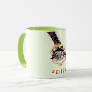 Funny Ostrich Coffee Mok - Aangepaste tekst